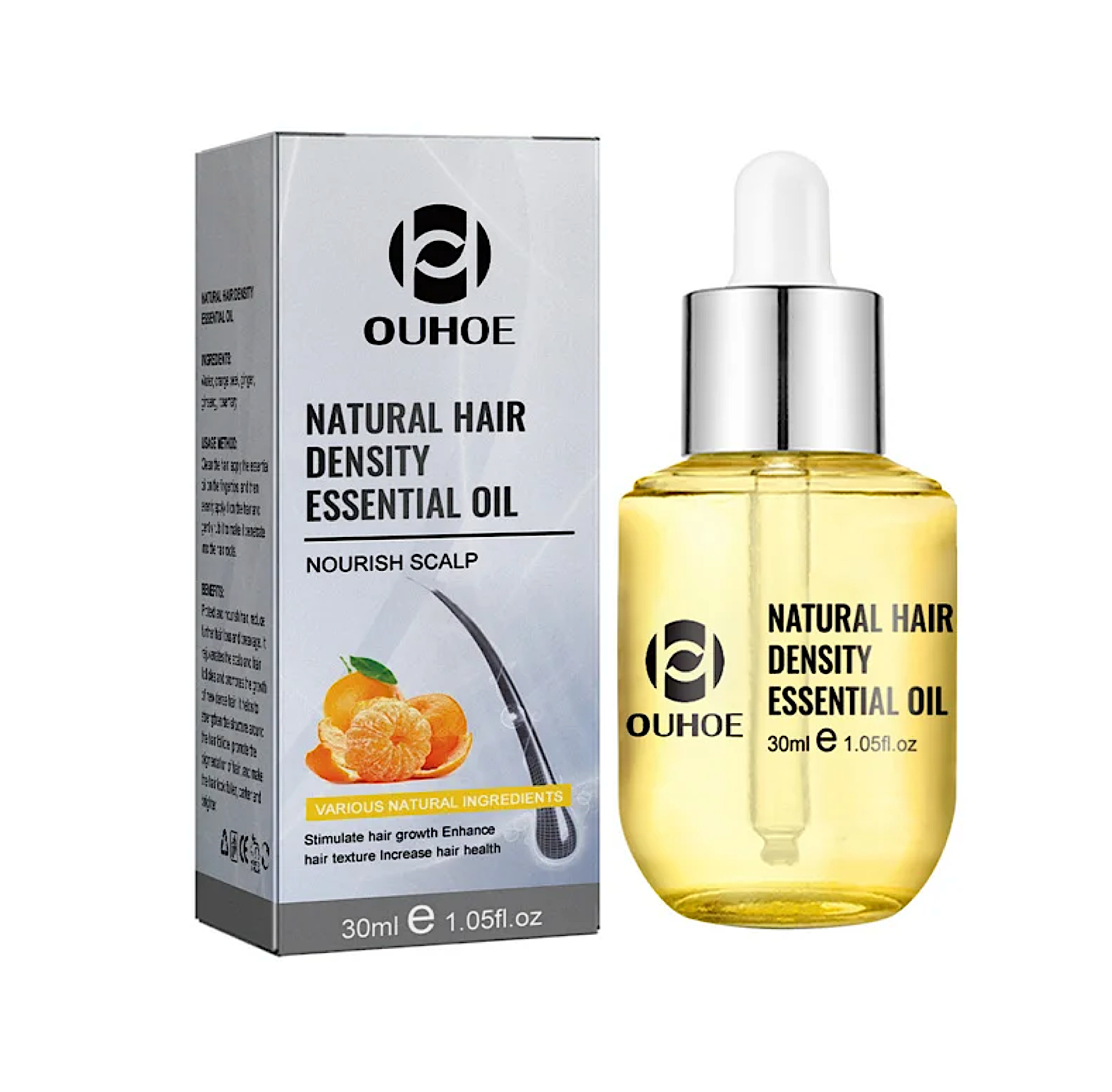 Ouhoe Natural Hair Density Essential Oil 30ml Everything Keratin 7362