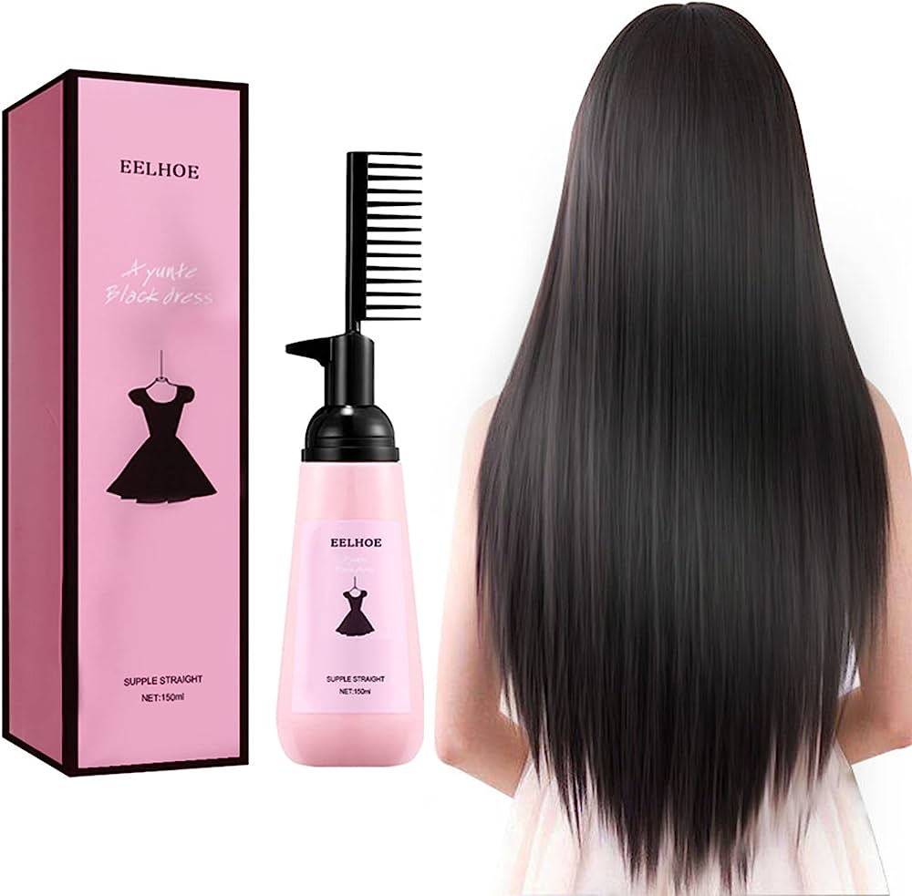 Eelhoe Black Dress Hair Straightening Cream 150ml