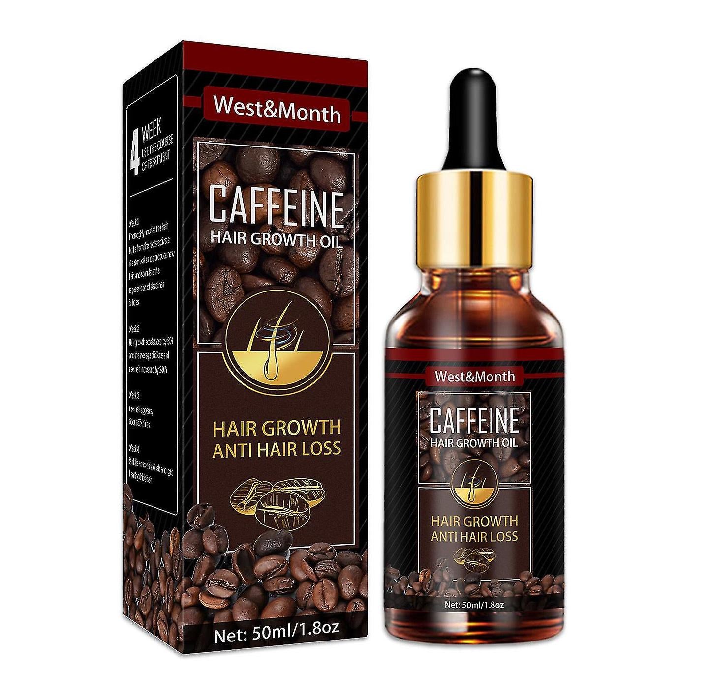 West & Month Caffeine Hair Growth Oil 50ml