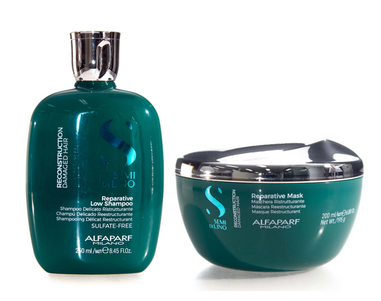 Alfaparf Milano Reconstruction Reparative Low Shampoo and Conditioner 250ml/200ml