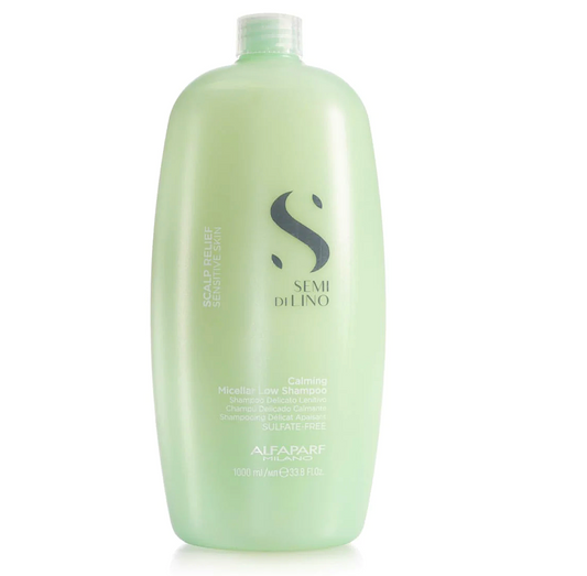 Alfaparf Milano Semi Di Lino Scalp Relief Calming Micellar Low Shampoo 1000ml