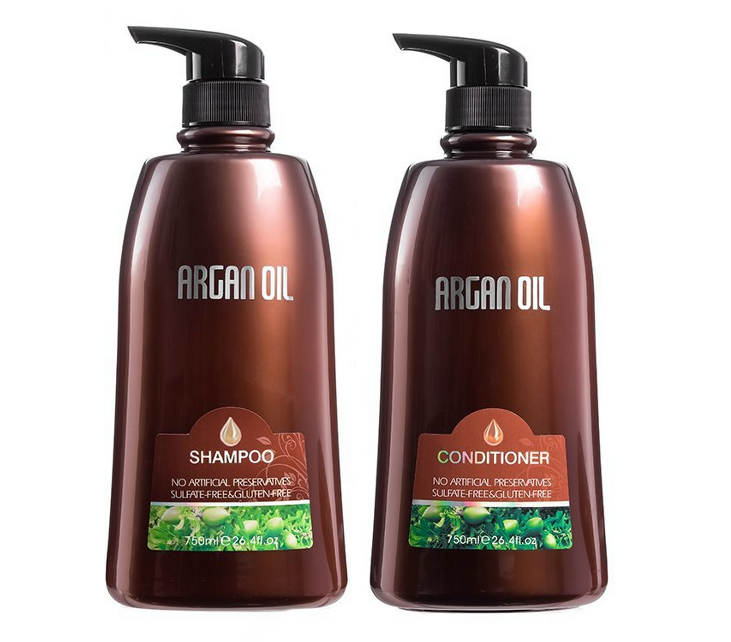 Argan Oil From Morocco Shampoo and Conditioner 750ml