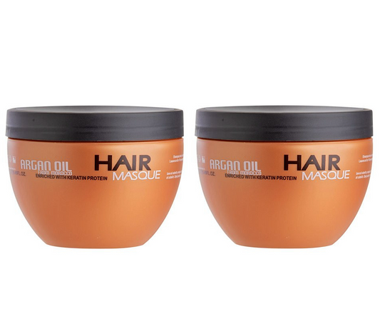 Argan Oil From Morocco With Keratin Protein Hair Masque 250ml (2pc)