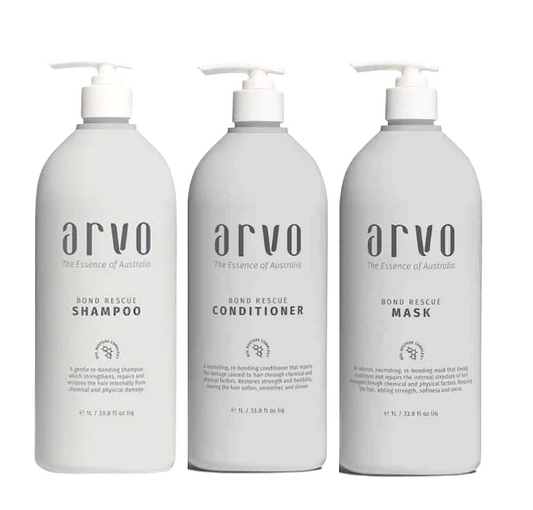 Arvo Bond Rescue Shampoo and Conditioner 1000ml +Hair Growth Mask (3pc)