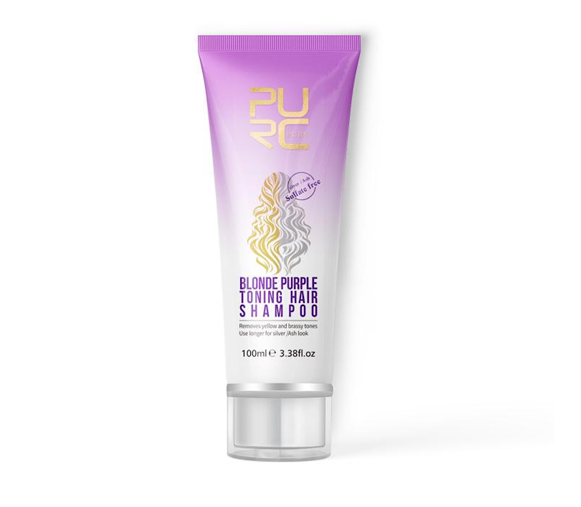 Purc Blonde Purple Toning Hair Shampoo 100ml