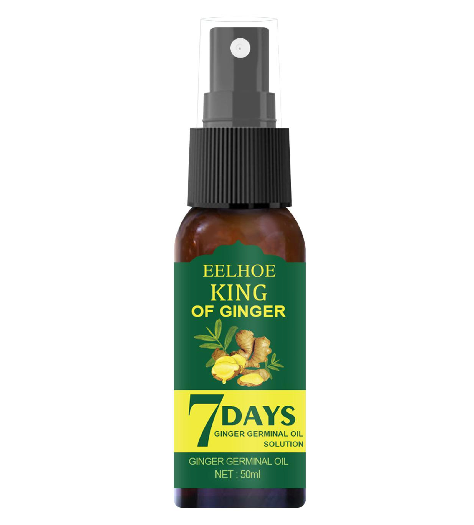 Eelhoe King Of Ginger 7 Days Hair Growth Oil 50ml