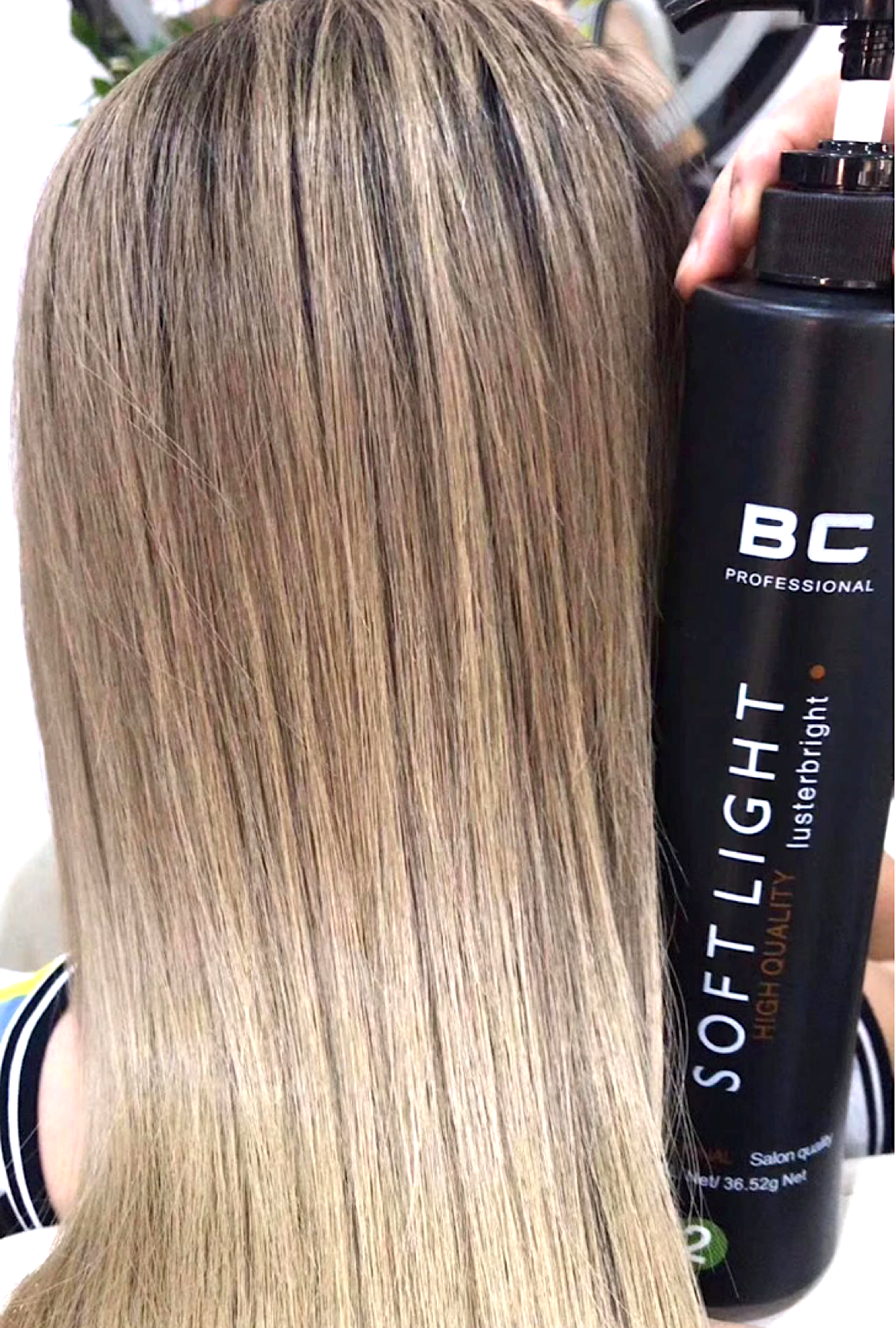 Keratin clearance light treatment