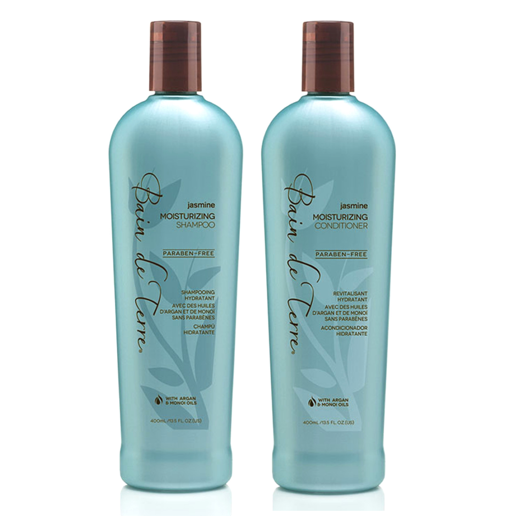 Bain de Terre Jasmine Moisturising Shampoo and Conditioner 400ml ...