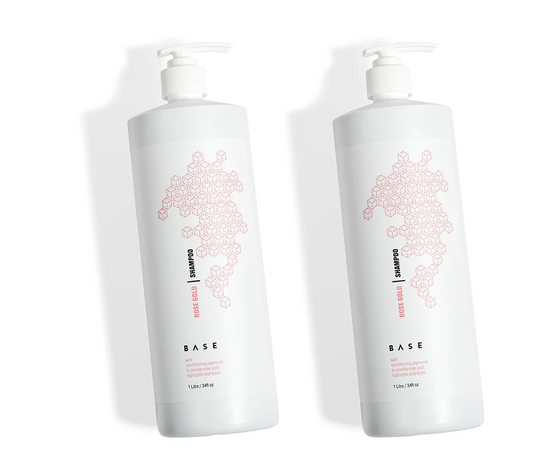 Base Rose Gold Shampoo 1000ml (2pc)