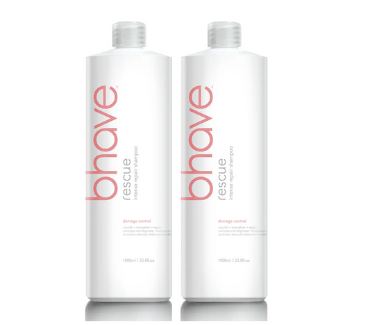 Bhave Rescue Intensive Repair Shampoo 1000ml (2pc)