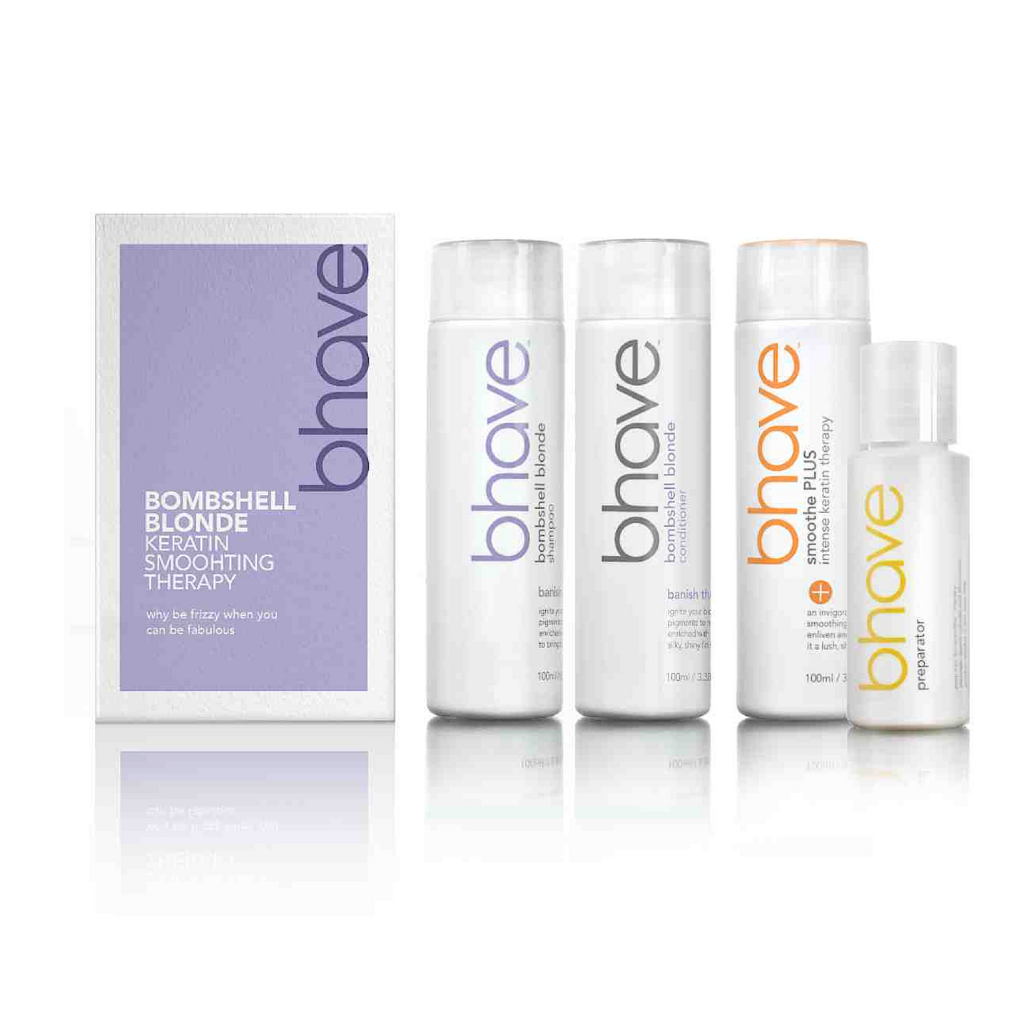 Bhave Smoothe Plus Keratin Smoothing Blonde Shotbox