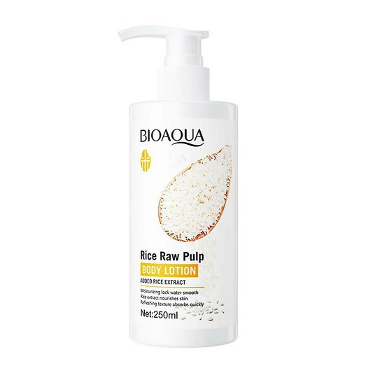 Bioaqua Rice Raw Pulp Body Lotion 250ml