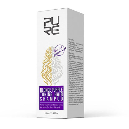 Purc Blonde Purple Toning Hair Shampoo 100ml