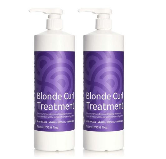 Clever Curl Blonde Curl Treatment 1000ml (2pc)