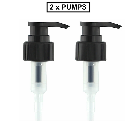 Davroe Pump Bottle Dispenser Shampoo or Conditioner 1L (2 x PUMPS)