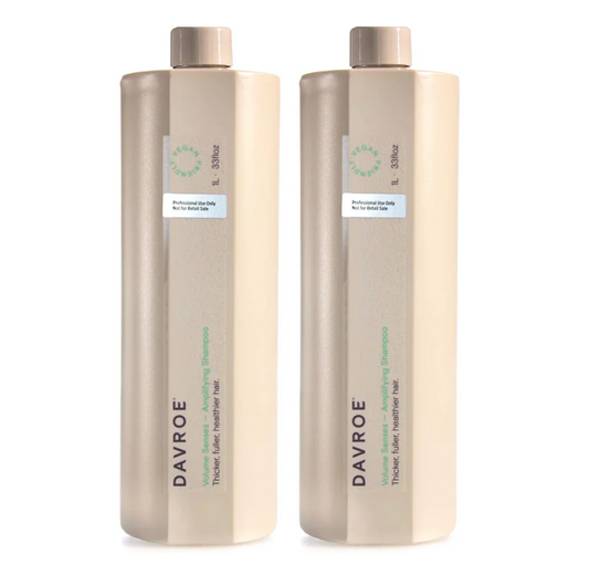 Davroe Volume Senses Amplifying Shampoo 1000ml (2pc)