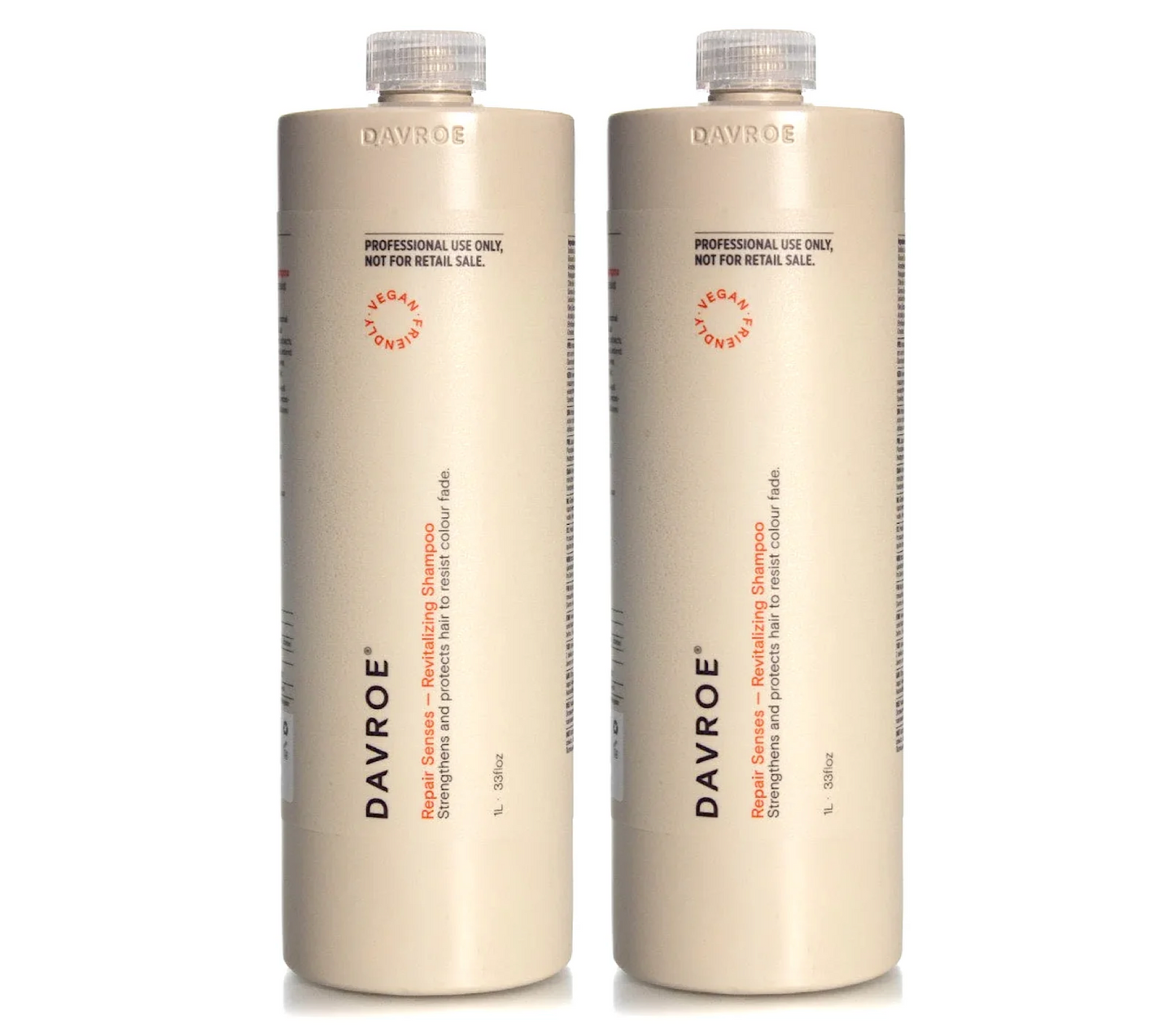 Davroe Repair Senses Revitalizing Shampoo 1000ml (2pc)