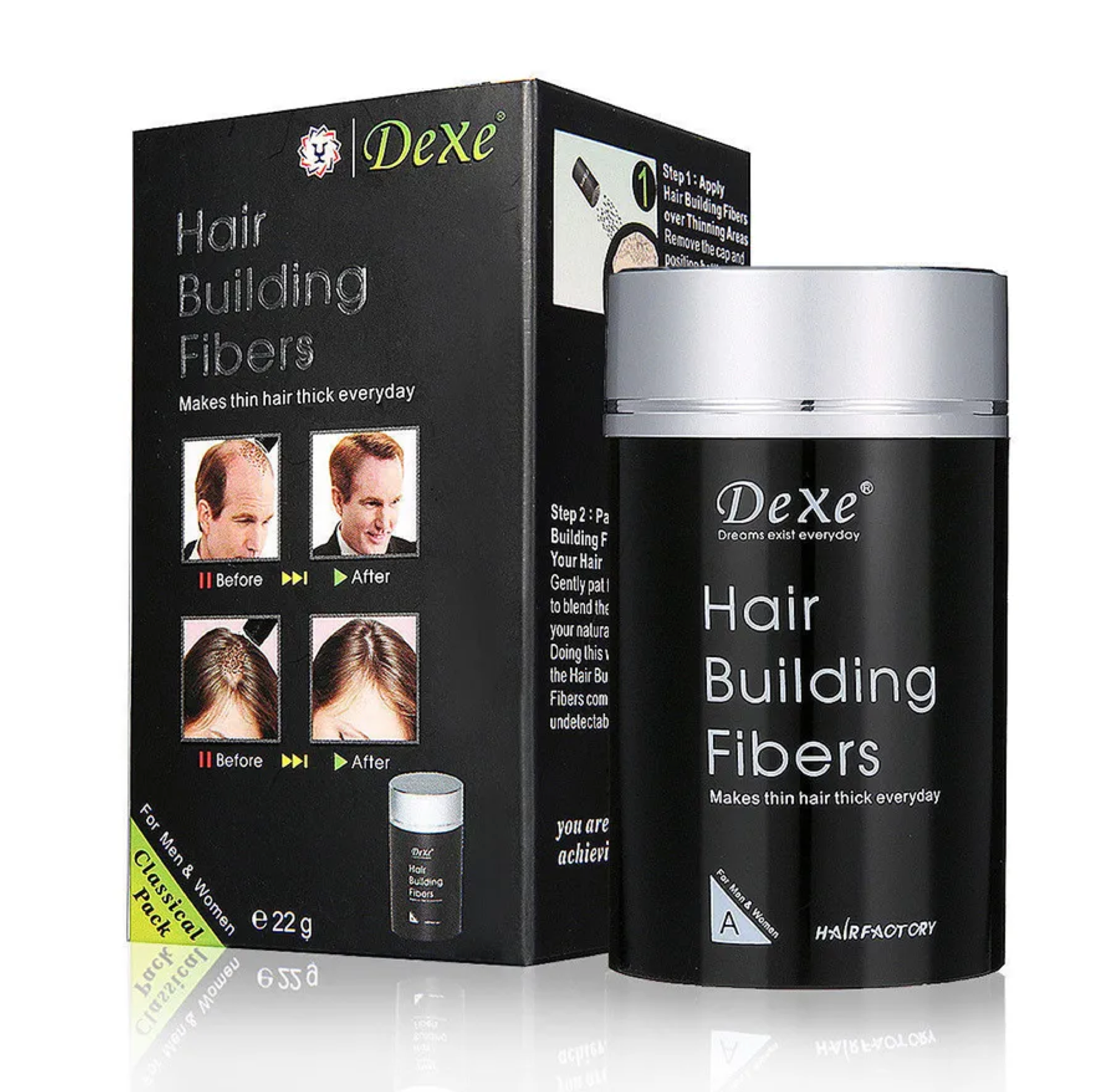 Dexe Hair Building Fibers 22g