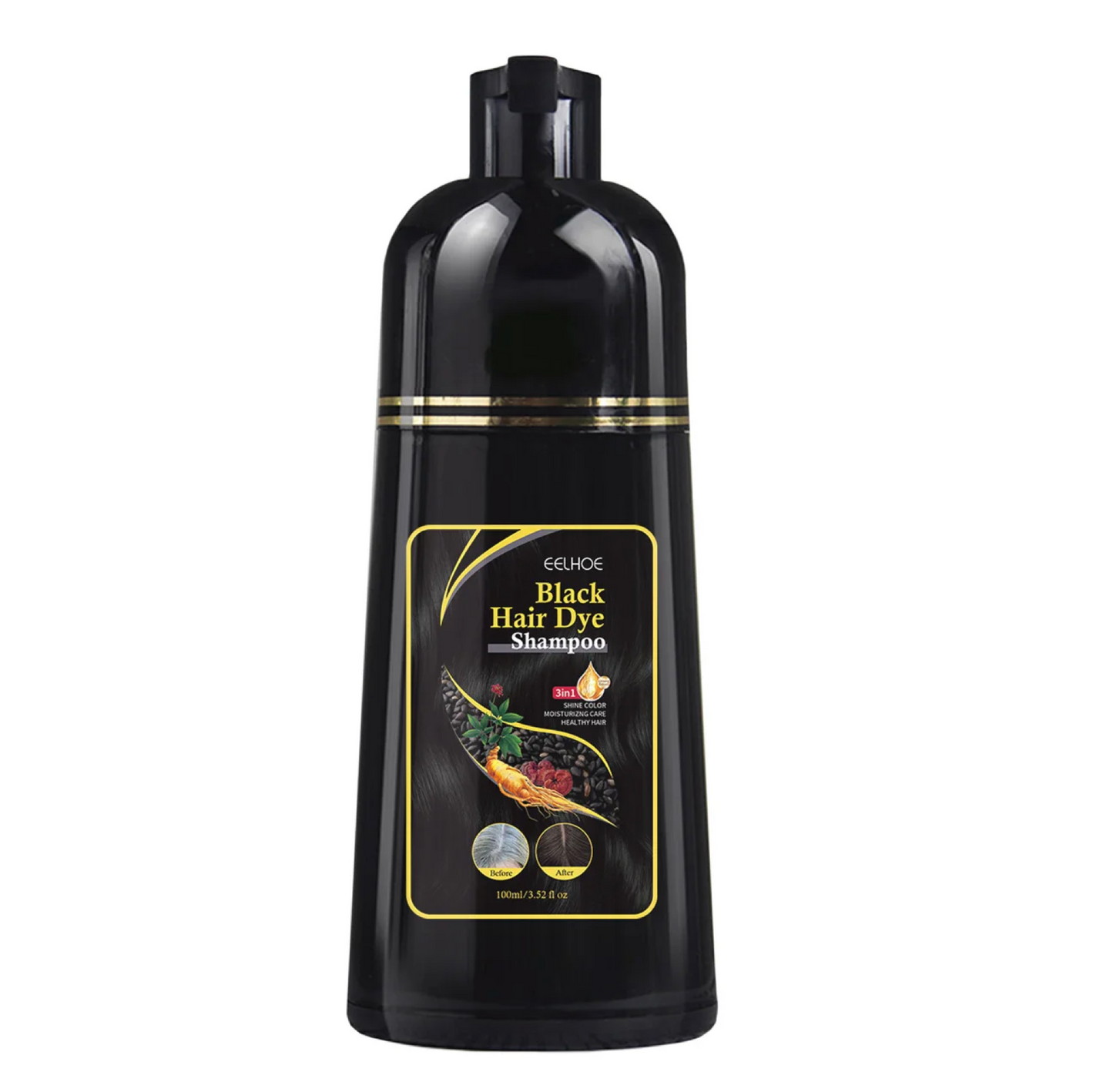 Eelhoe Black Hair Dye Shampoo 100ml