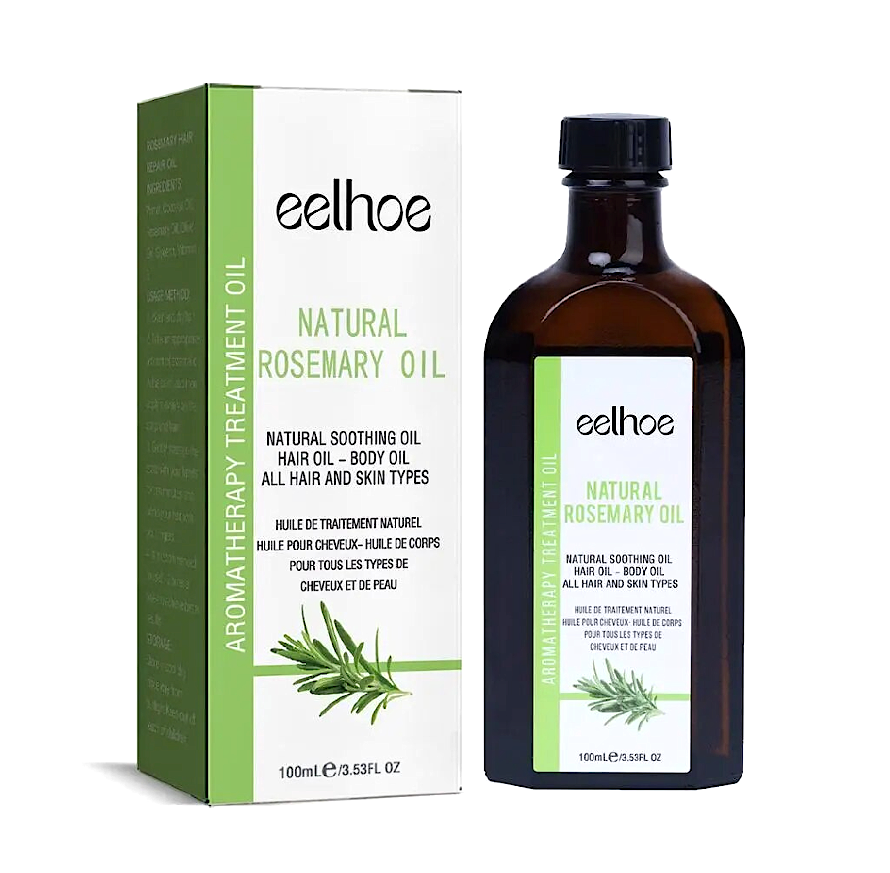 Eelhoe Natural Rosemary Hair Treatment Oil 100ml