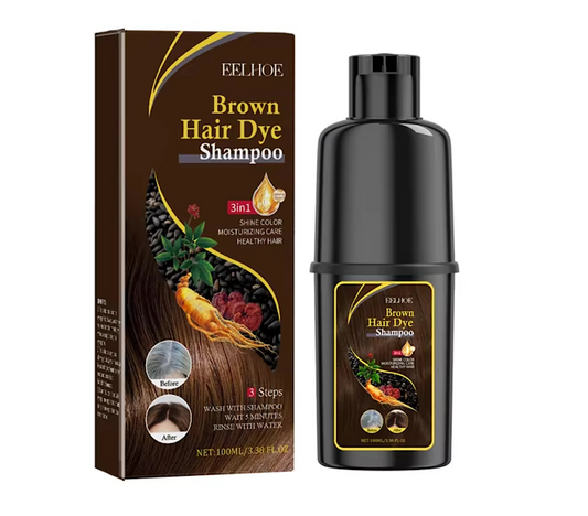 Eelhoe Brown Hair Dye Shampoo 100ml 