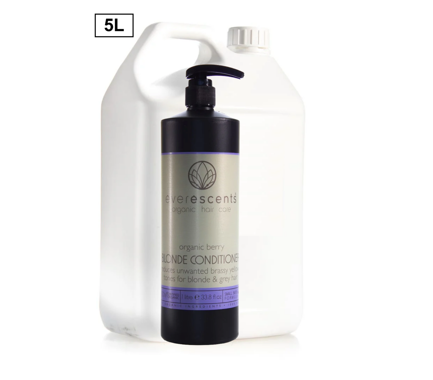 Everescents Organic Blonde Conditioner 5L Professional Use