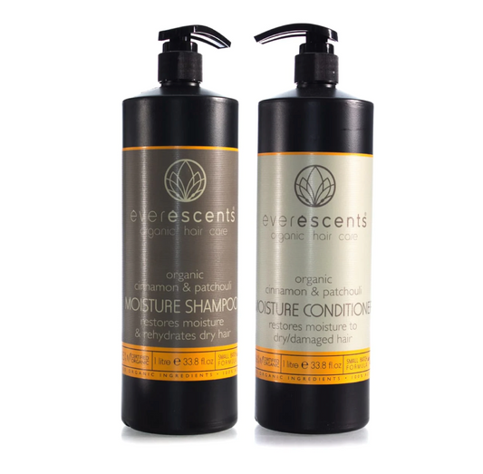 Everescents Organic Moisture Shampoo and Conditioner 1000ml