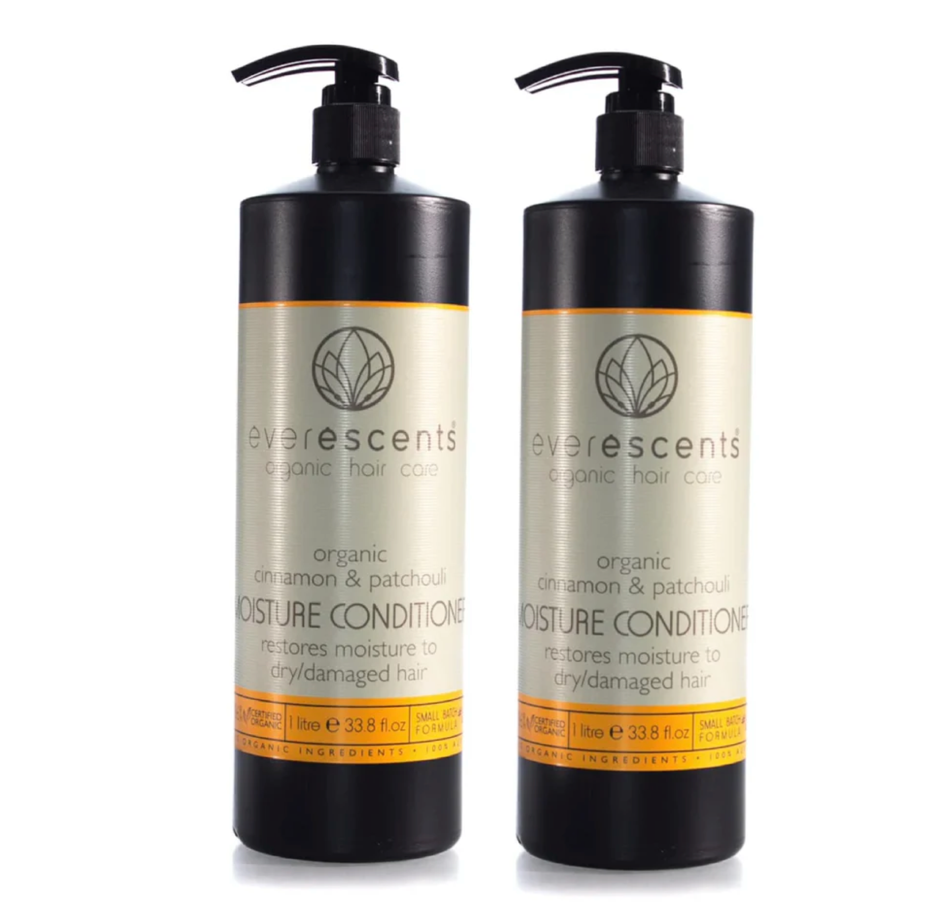 Everescents Organic Moisture Conditioner 1000ml (2pc)