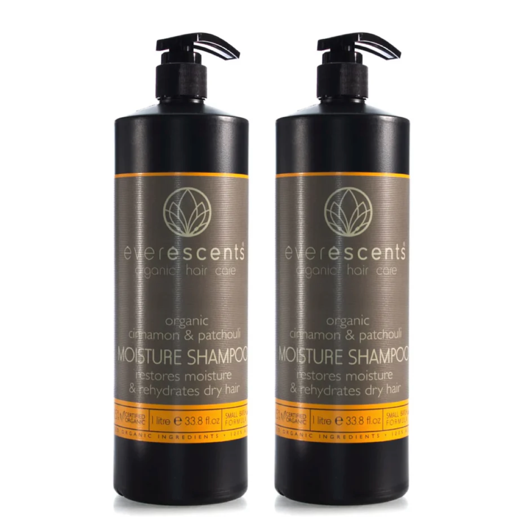 Everescents Organic Moisture Shampoo 1000ml (2pc) 