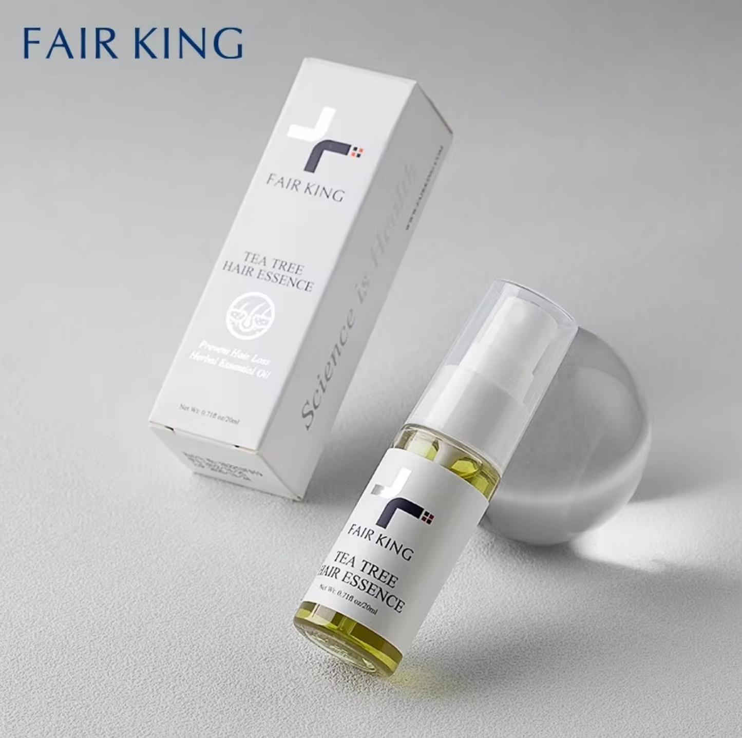 Fair King Tea Tree Anti Hair Loss Herbal Essential Oil 20ml