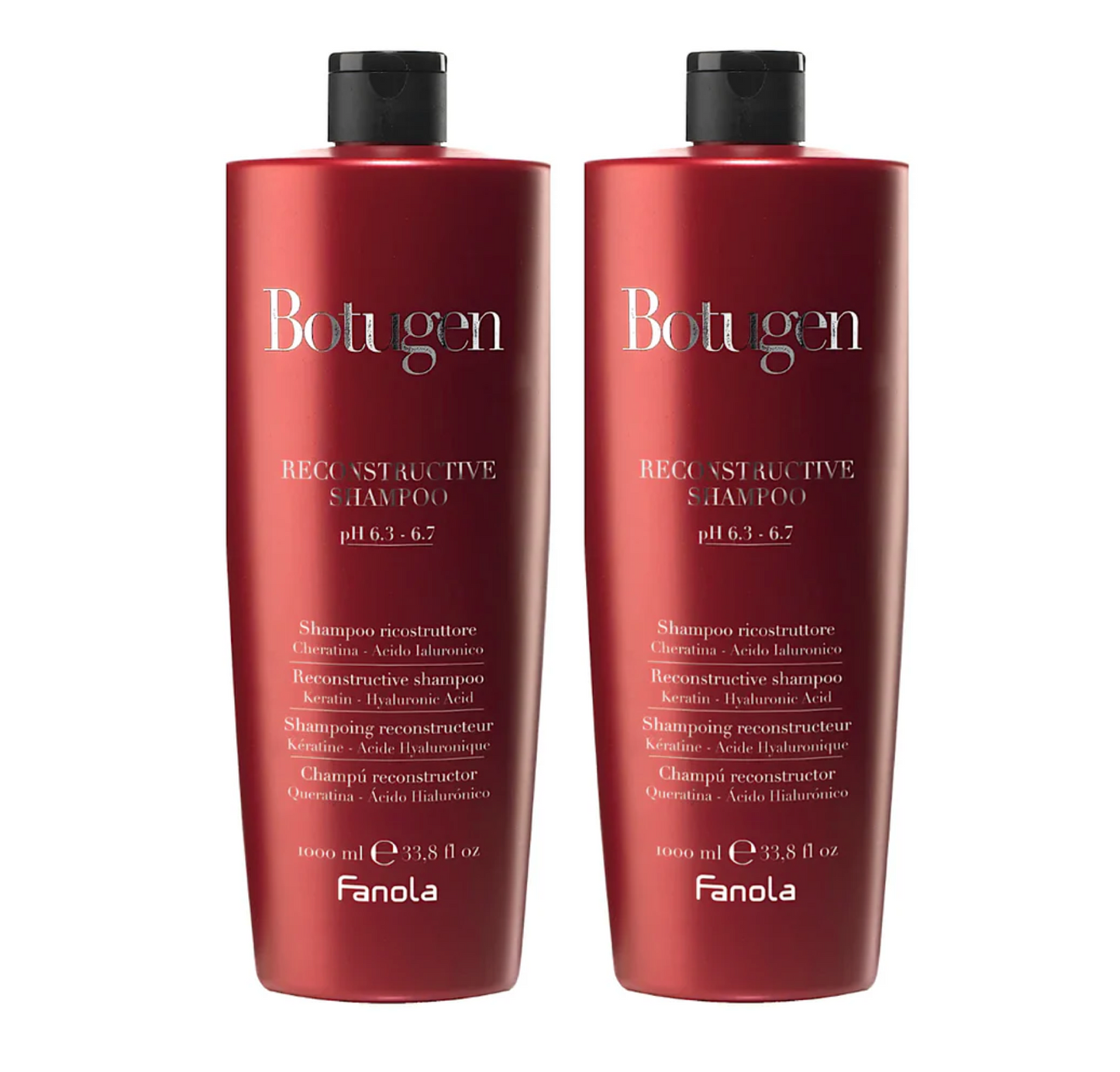 Fanola Botugen Reconstructive Keratin & Hyaluronic Shampoo 1000ml (2pc)