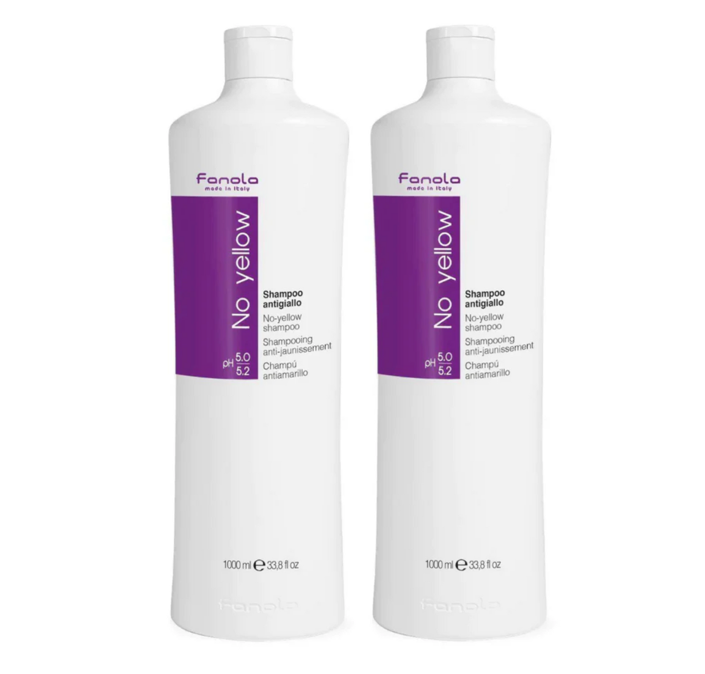 Fanola No Yellow Shampoo 1000ml (2pc)