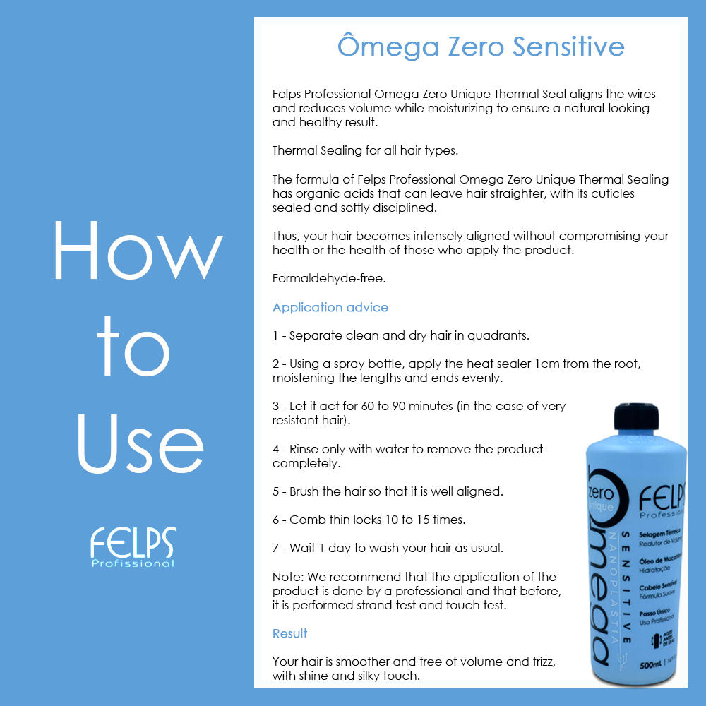 Felps Professional Omega Zero Unique Nanoplastia Sensitive 1000ml