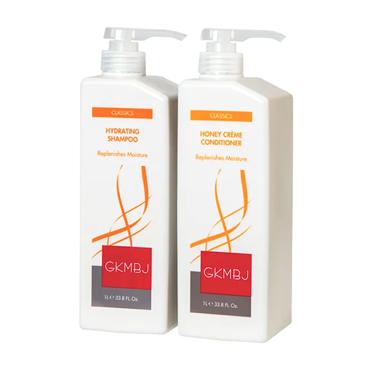 GKMBJ Hydrating Shampoo and Honey Creme Conditioner 1000ml