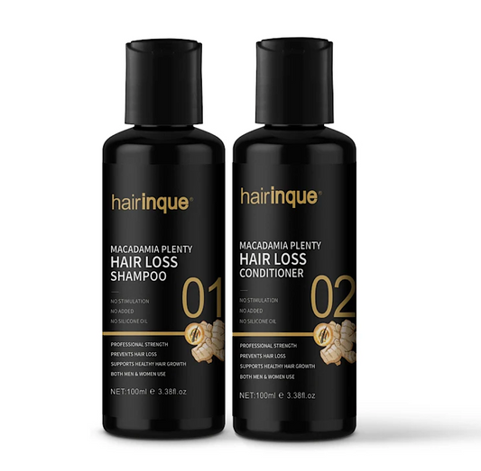 Hairinque Macadamia Anti Hair Loss Shampoo and Conditioner 100ml Duo
