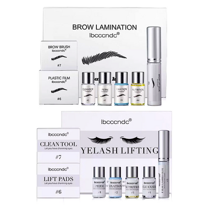 Ibcc Eyelash Lifting and Brow Lamination Kit Duo