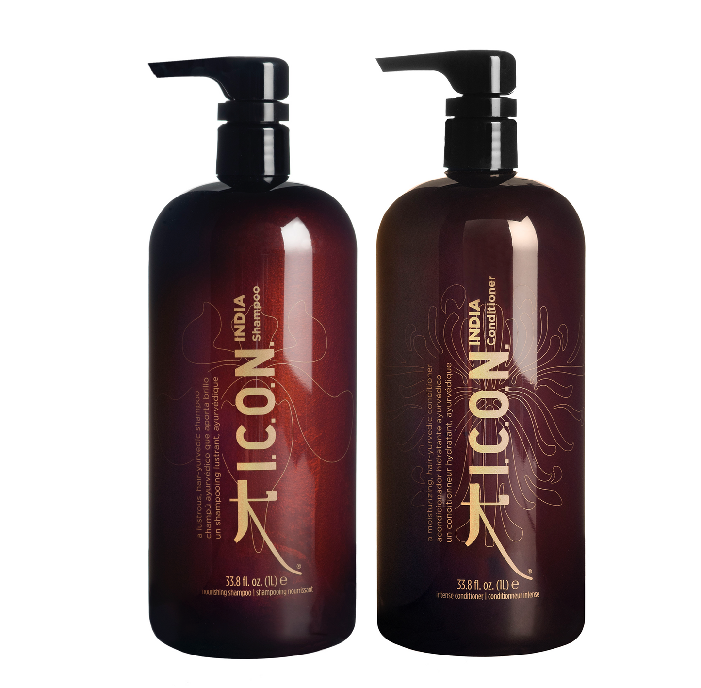 Icon India Nourishing Shampoo and Intense Conditioner 1000ml