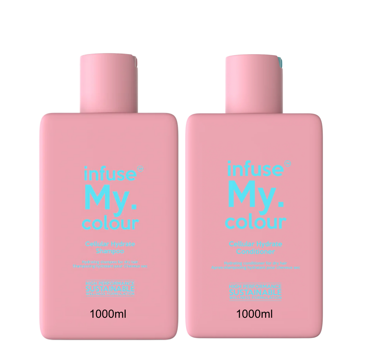 Infuse My Colour Cellular Hydrate Shampoo and Conditioner 1000ml 