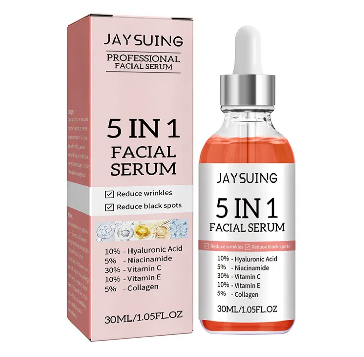 Jaysuing 5 In 1 Facial Serum 30ml