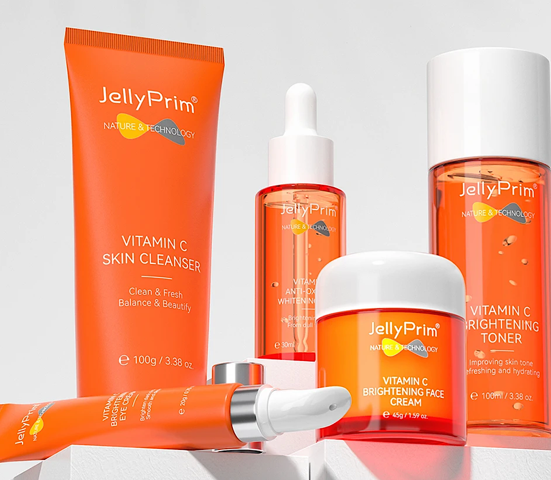 Jelly Prim Vitamin C Skin Brightening 5pc Pack