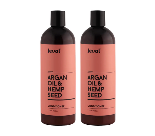 Jeval Argan Oil & Hemp Seed Conditioner 1000ml (2pc)