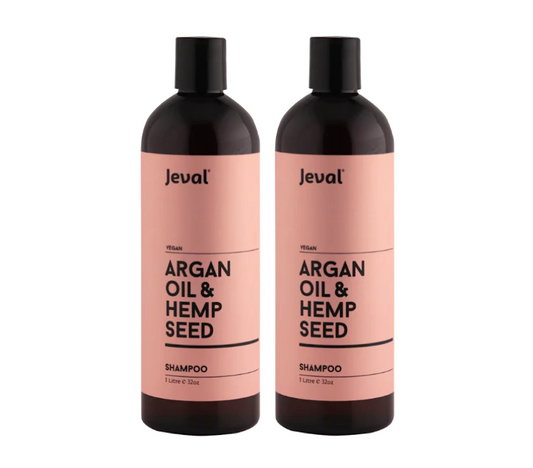 Jeval Argan Oil & Hemp Seed Shampoo 1000ml (2pc)