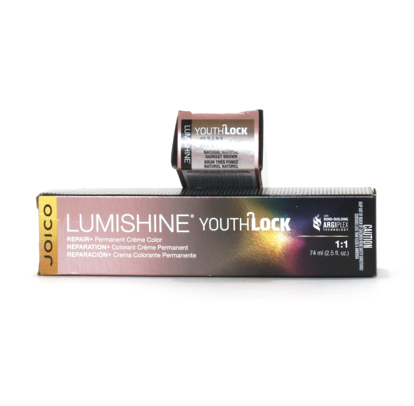 Joico Lumishine Permanent Youth Lock Repair Permanent Creme Color 74ml