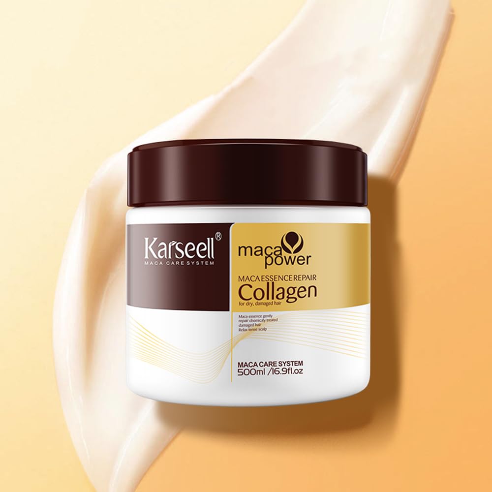 Karseell Maca Power Essence Repair Collagen Hair Mask 500ml