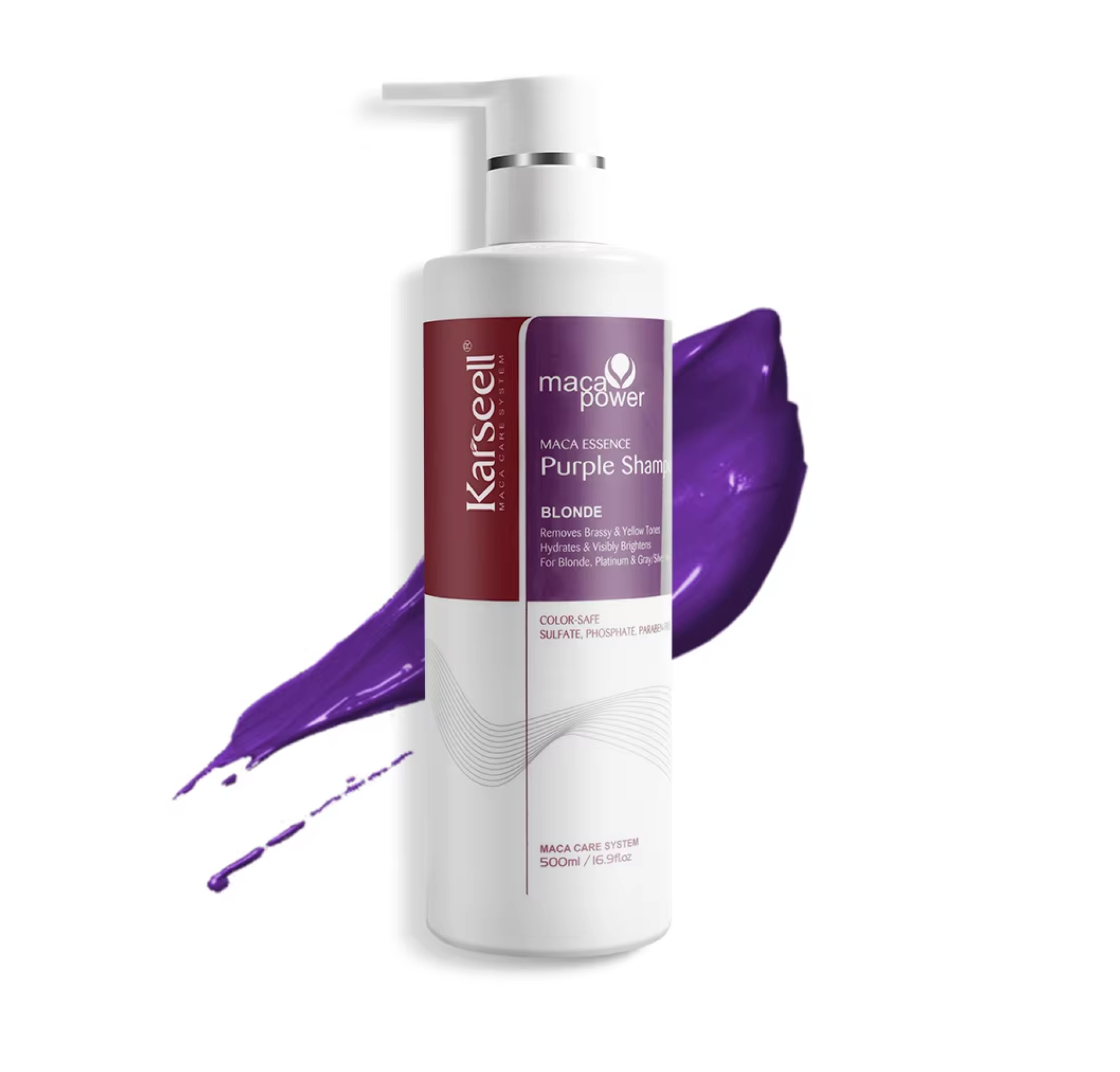 Karseell Maca Power Purple Shampoo 500ml