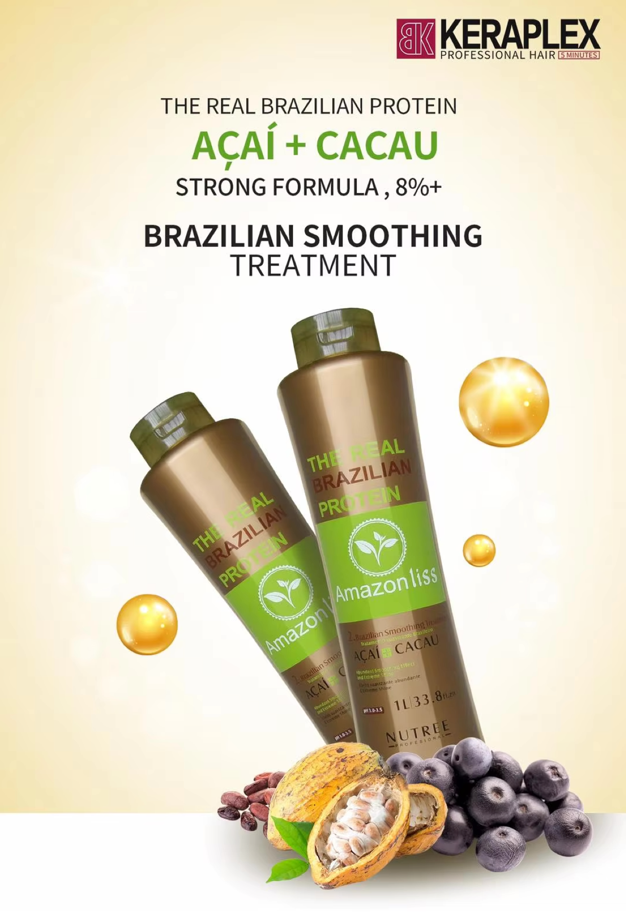 Keraplex Amazonliss Brazilian Protein Smoothing Treatment 1000ml