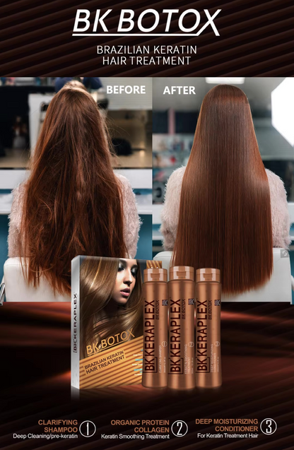 Keraplex Keratin Brazilian Smoothing Treatment 350ml Kit