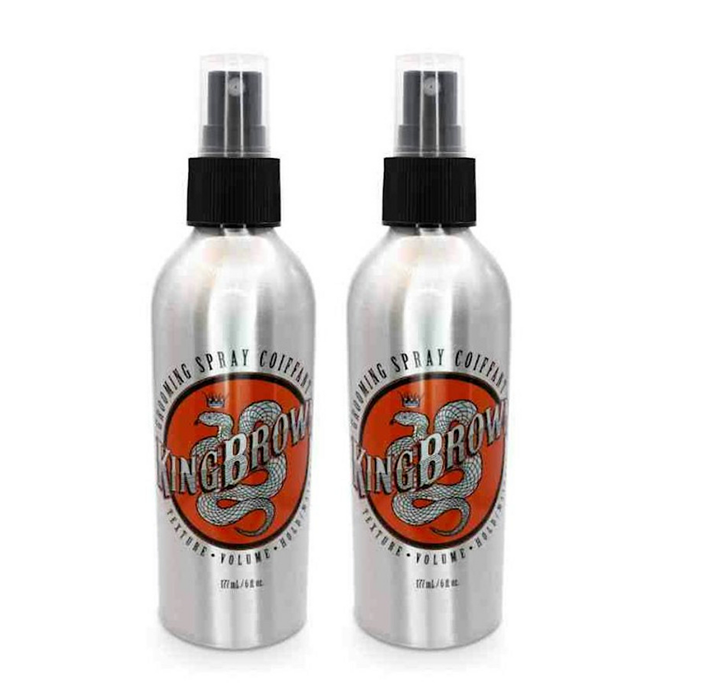 King Brown Grooming Texture and Volume Spray 177ml (2pc)