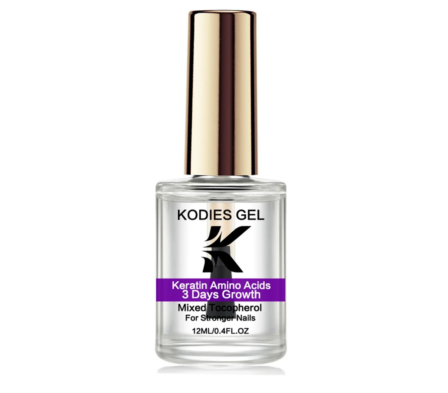 Kodies Gel Keratin Amino Acids 3 Day Growth 12ml