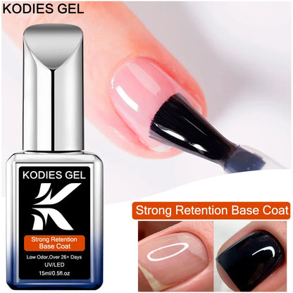 Kodies Gel Strong Retention Base Coat UV/LED 15ml